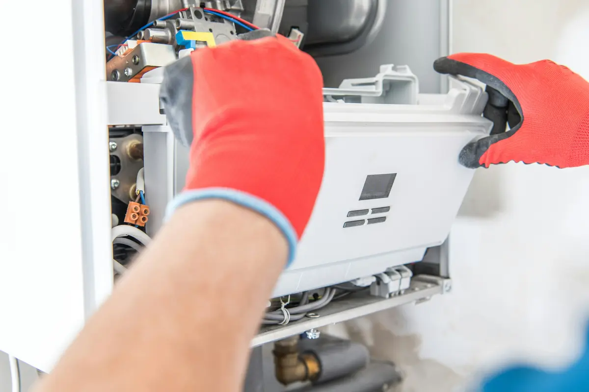 Wall-hung boiler annual maintenance in San Francisco